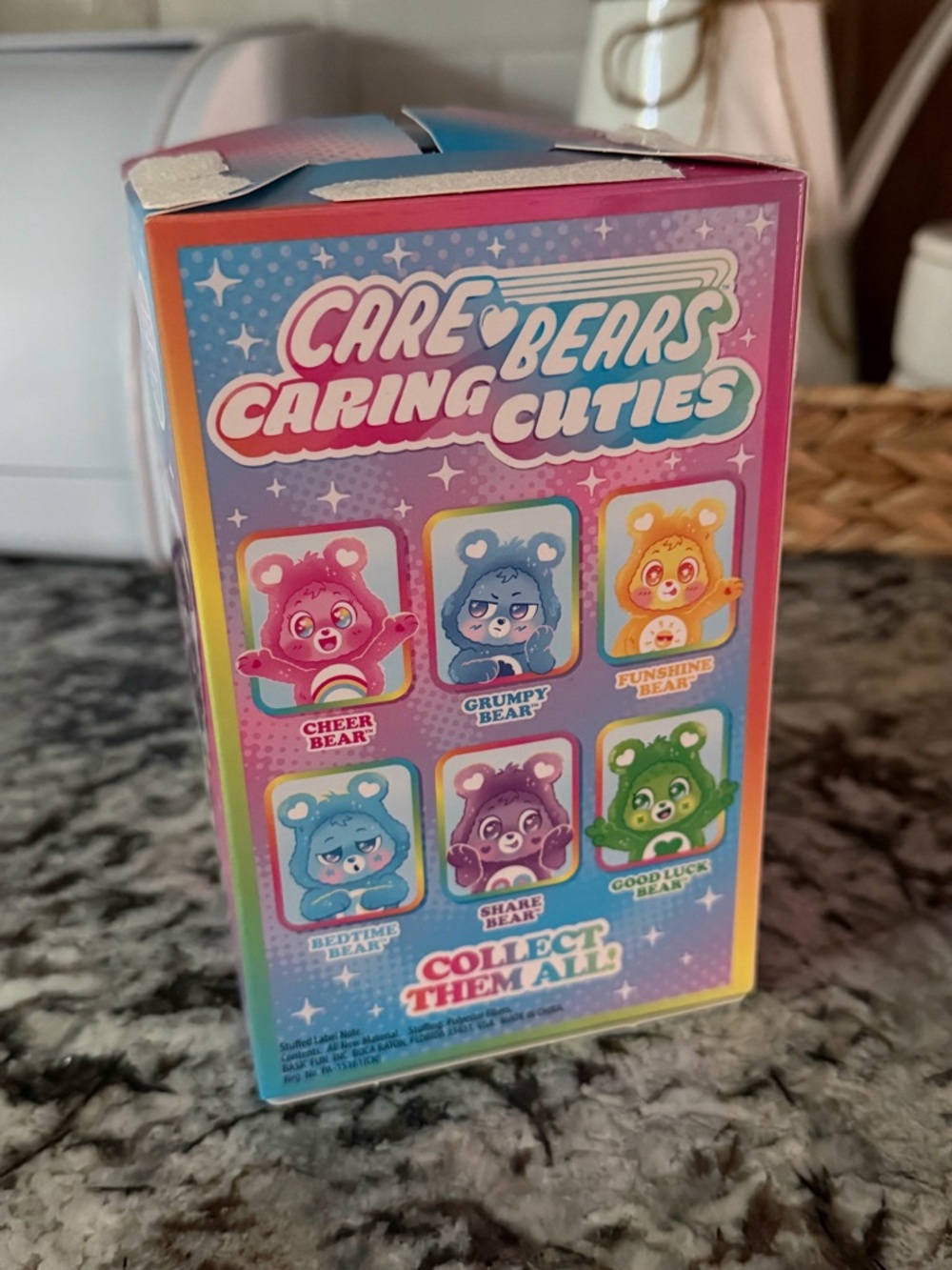 Care Bears Caring Cuties Vinyl Plush Pendant (Grumpy Bear) - Picture 2 of 3